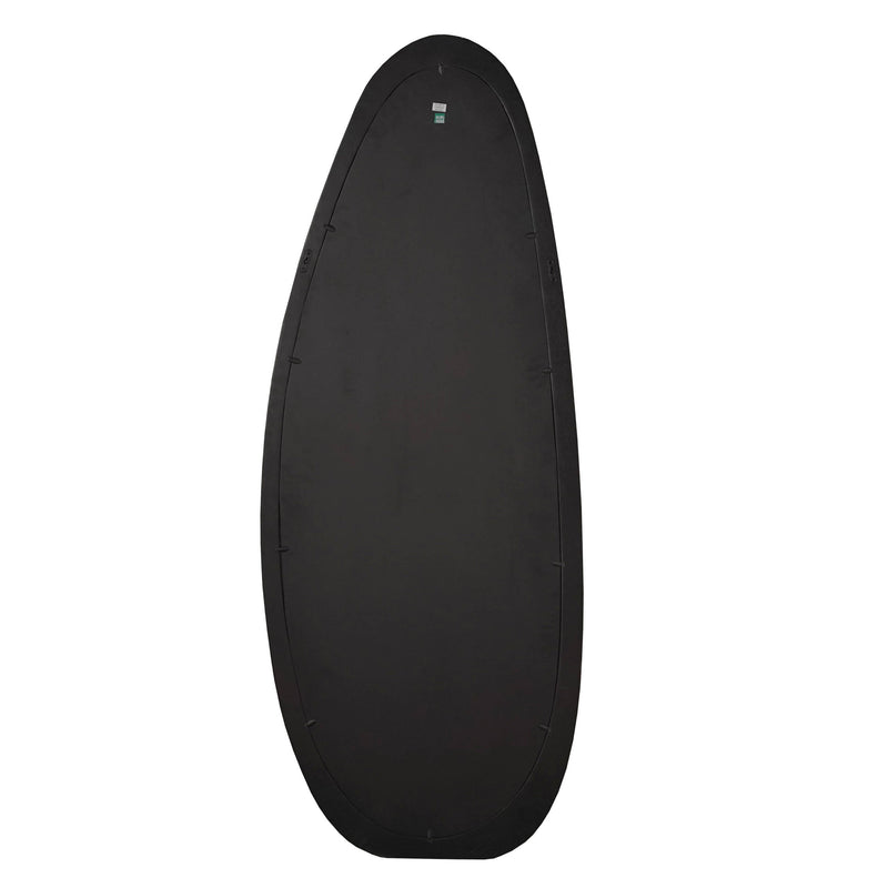 Organische Lou | spiegel Zwart Mangohout 180 cm