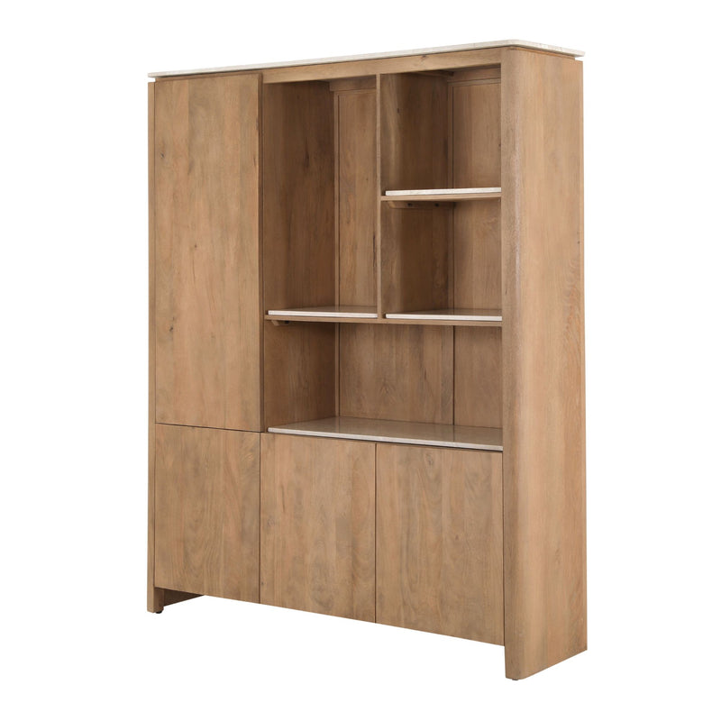 Bovenblad Dallas | Marmer | Vakkenkast XL Beige