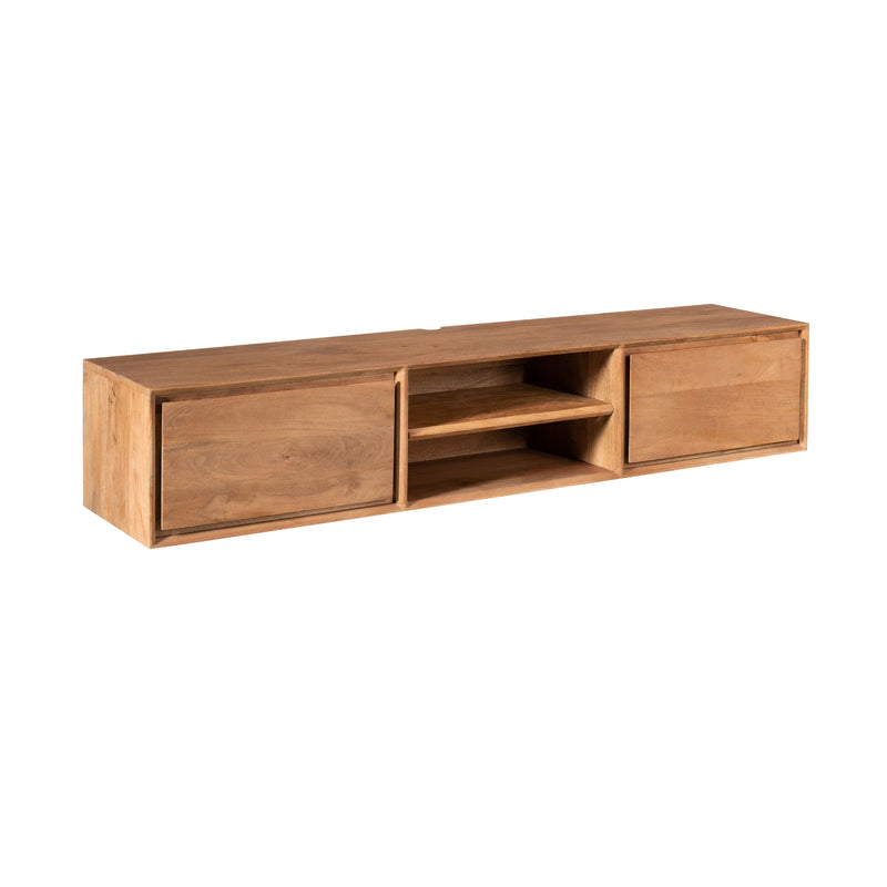 Zwevend tv meubel Ambiance Naturel | 160 cm