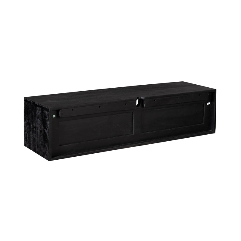 Zwevend tv meubel Ambiance Black | 120 cm