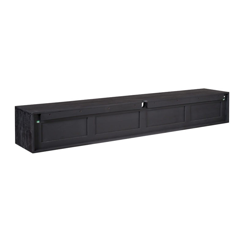 Zwevend tv meubel Ambiance Black | 200 cm