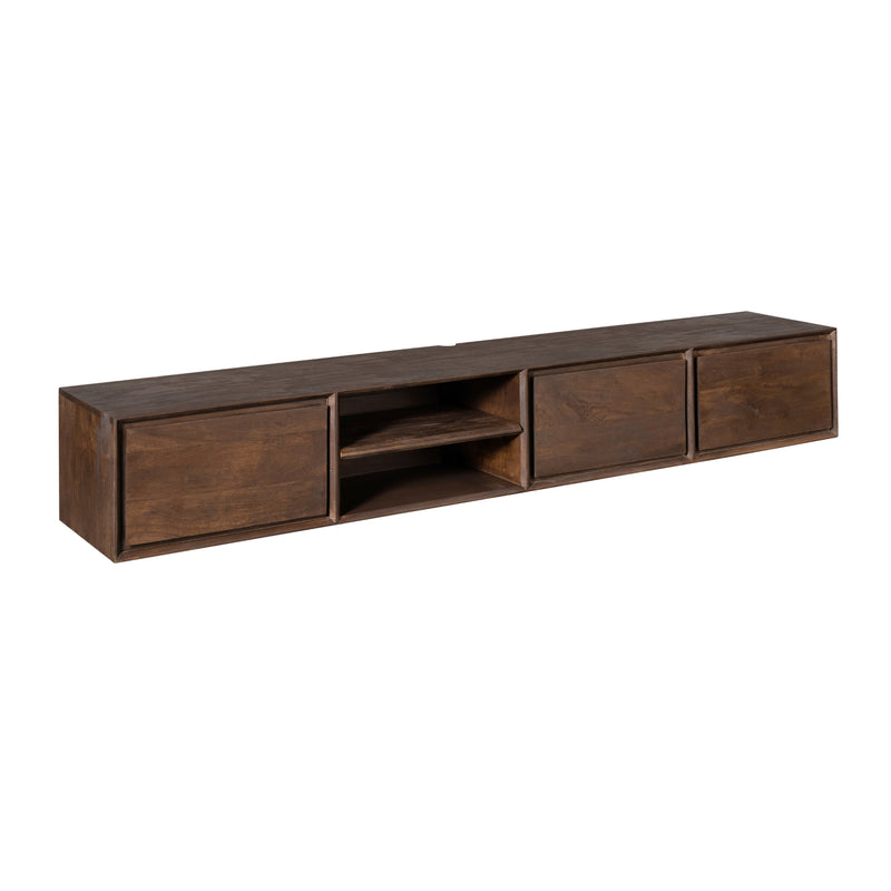 Zwevend tv meubel Ambiance Brown | 200 cm