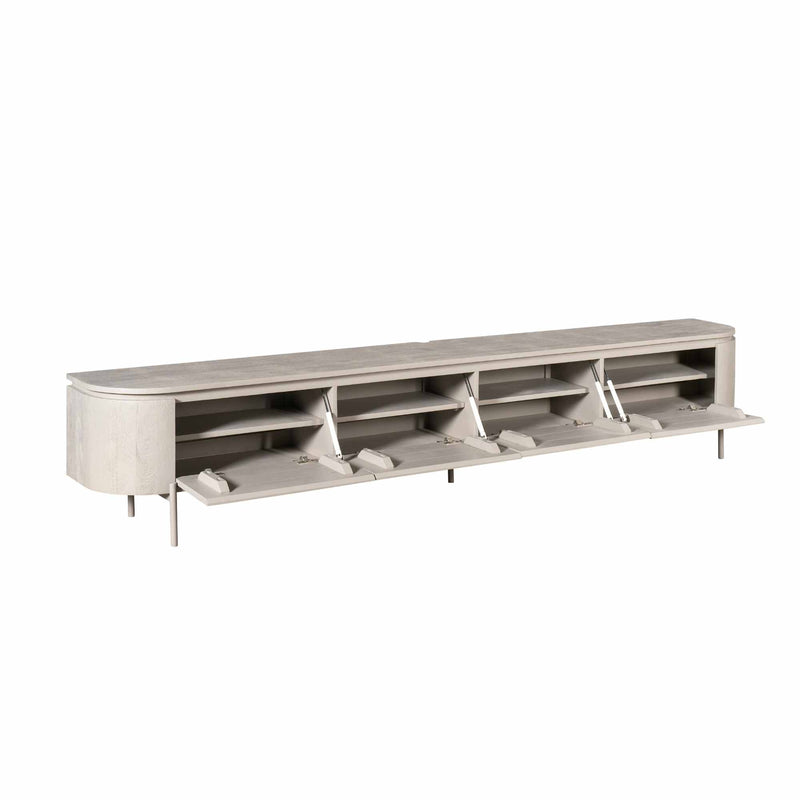 Tv meubel Excellent Taupe | 280 cm