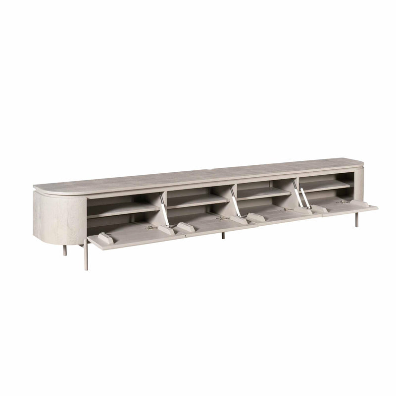 Tv meubel Excellent Taupe | 280 cm