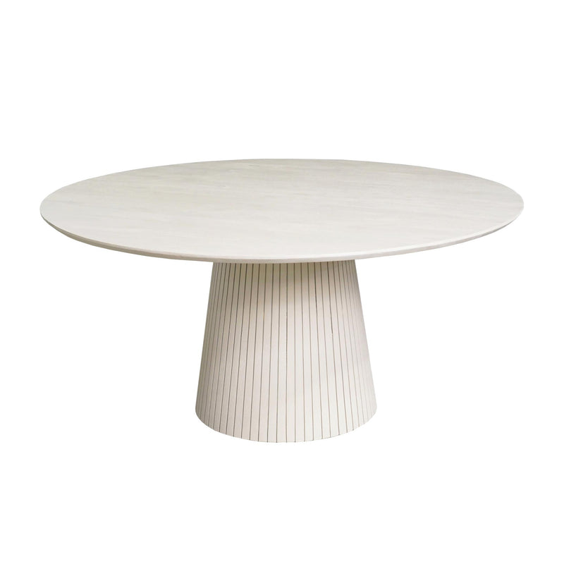 Ronde Eettafel | Mangohout | Solana Zand 150 cm