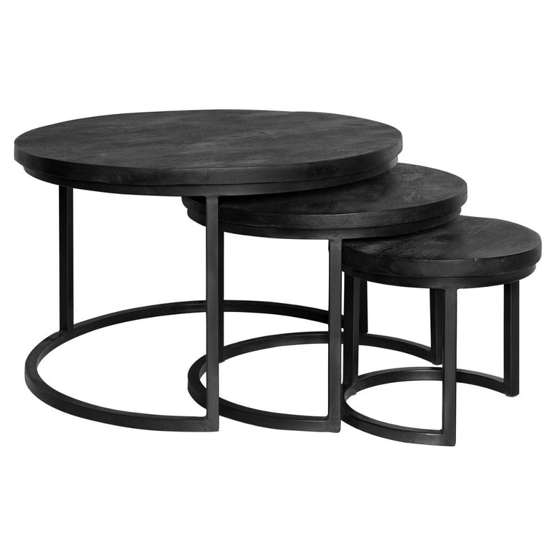 Salontafel Triole | 70/50/35 | Rond