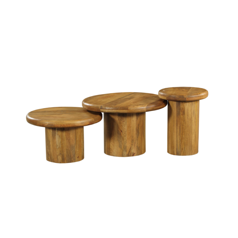 Salontafel Maya | 70/60/40 | Rond
