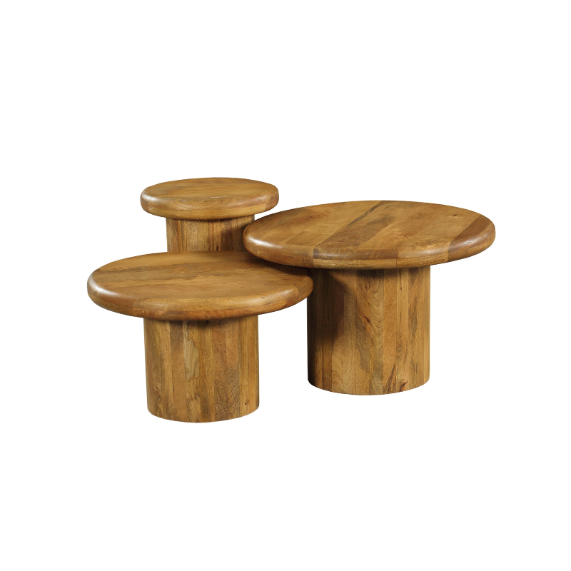 Salontafel Maya | 70/60/40 | Rond