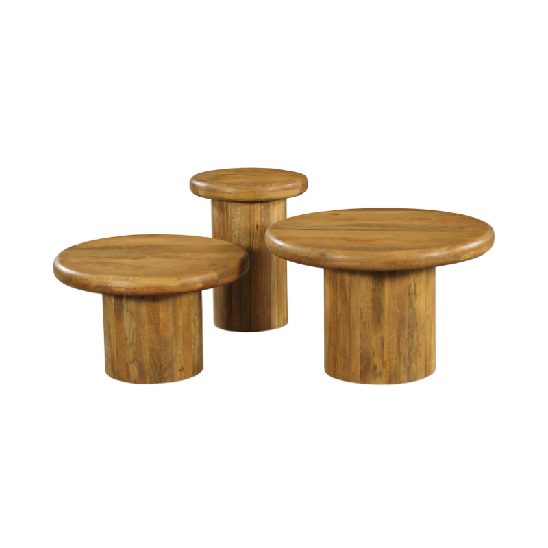 Salontafel Maya | 70/60/40 | Rond