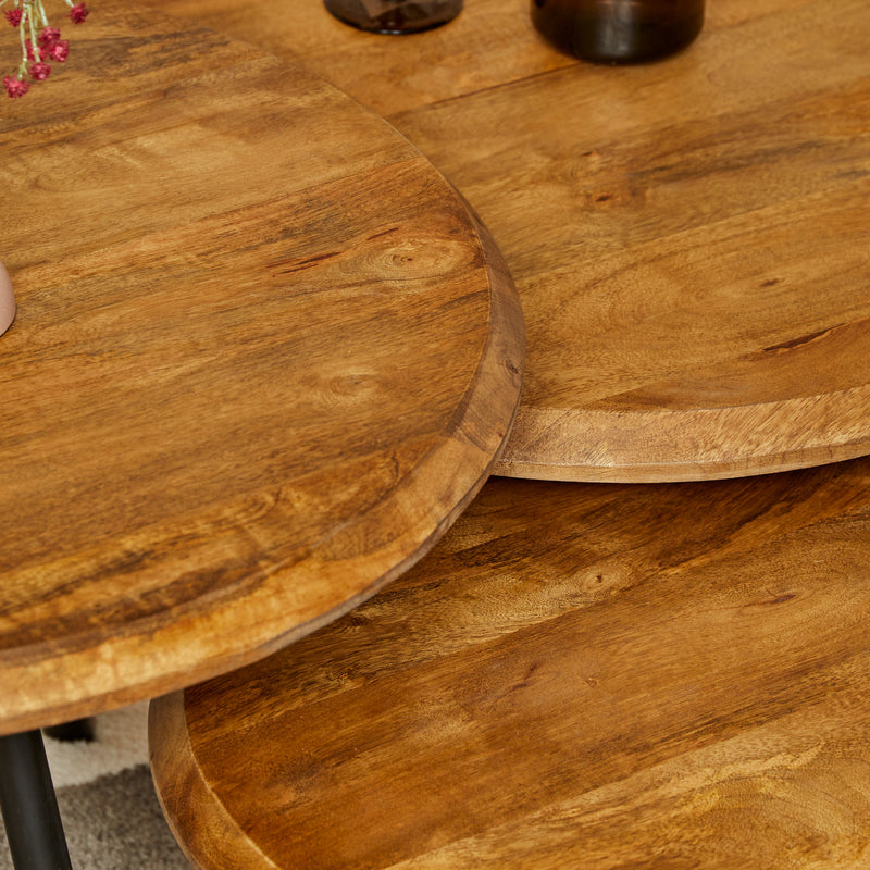Salontafel Ohio | 70/60/50 | Rond