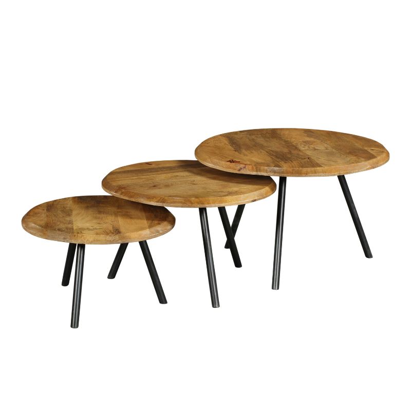 Salontafel Ohio | 70/60/50 | Rond