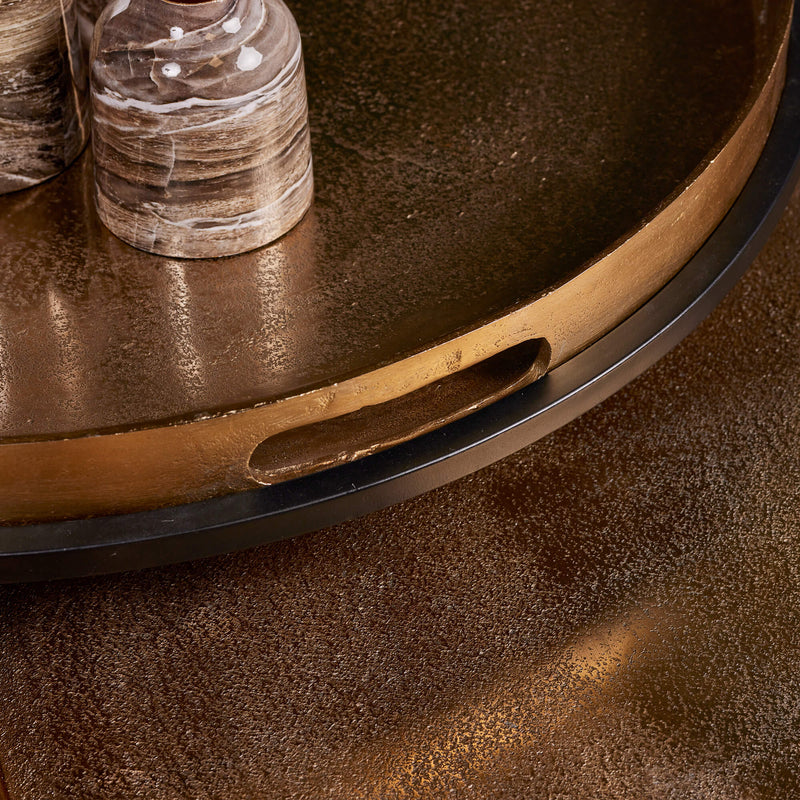 Salontafel Puck | 78x78/66x66 | Rond