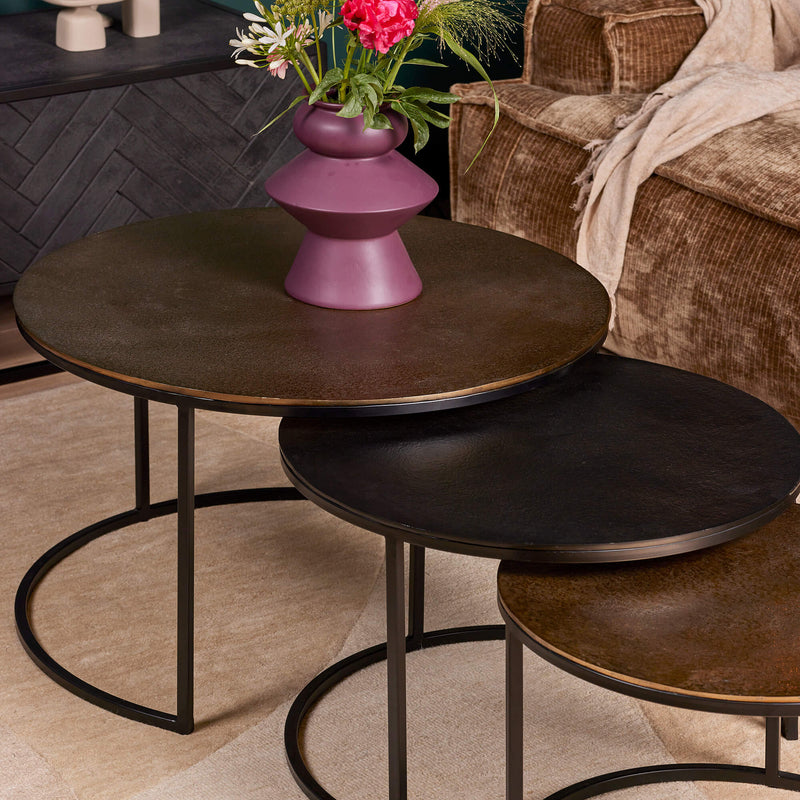 Salontafel Xaro | 75x75/60x60/50x50 | Rond