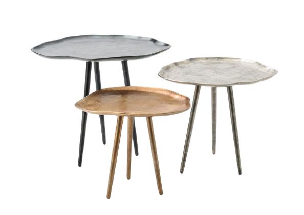 Bijzettafel Marna | Set van 3 | 42 cm