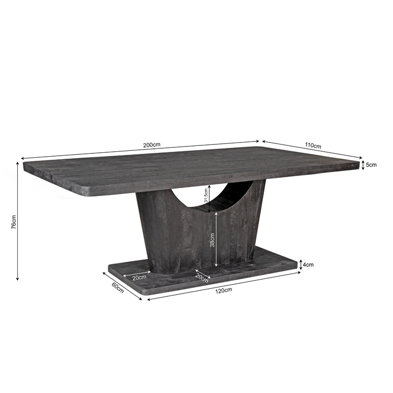 Eettafel Voco | 240 cm Brown