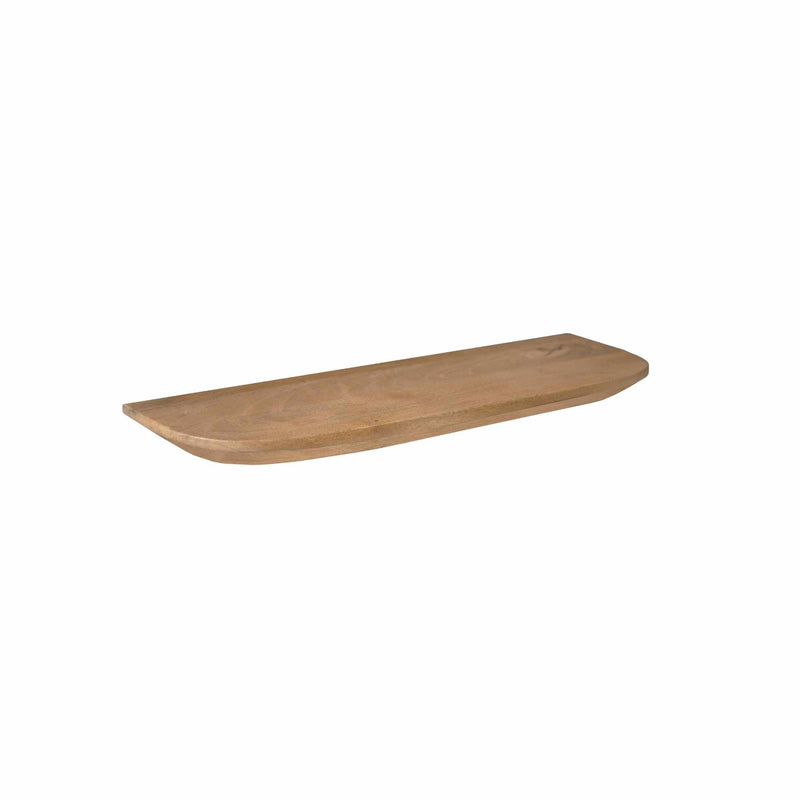 Wandplank Gusta | Mangohout | Licht mango 60 cm Set van 3