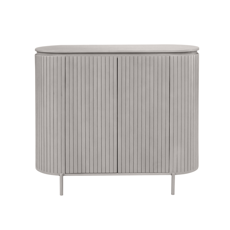 Kabinet kast Solana | Mangohout | 115 cm Taupe