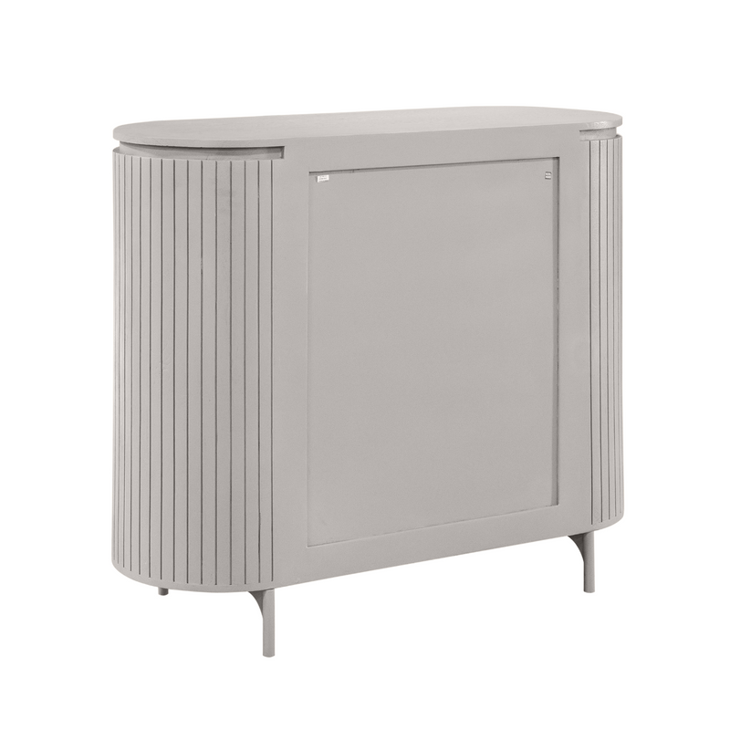Kabinet kast Solana | Mangohout | 115 cm Taupe