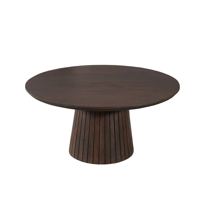 Salontafel Solana | Bruin Mangohout 80 cm