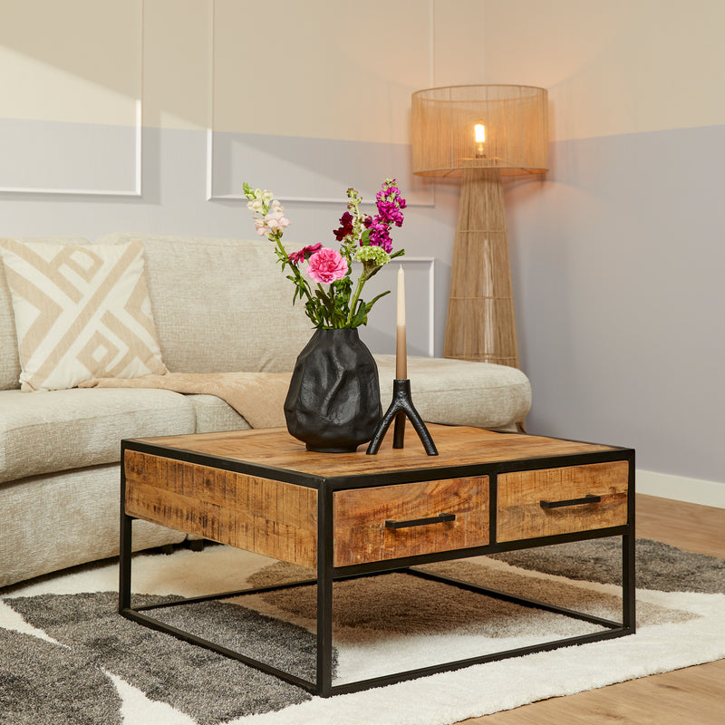Salontafel Denver | 80x80 | Vierkant