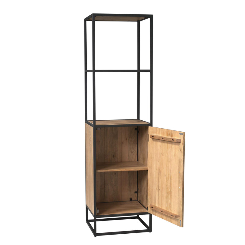 Boekenkast Dakota | 1 deur 55 cm