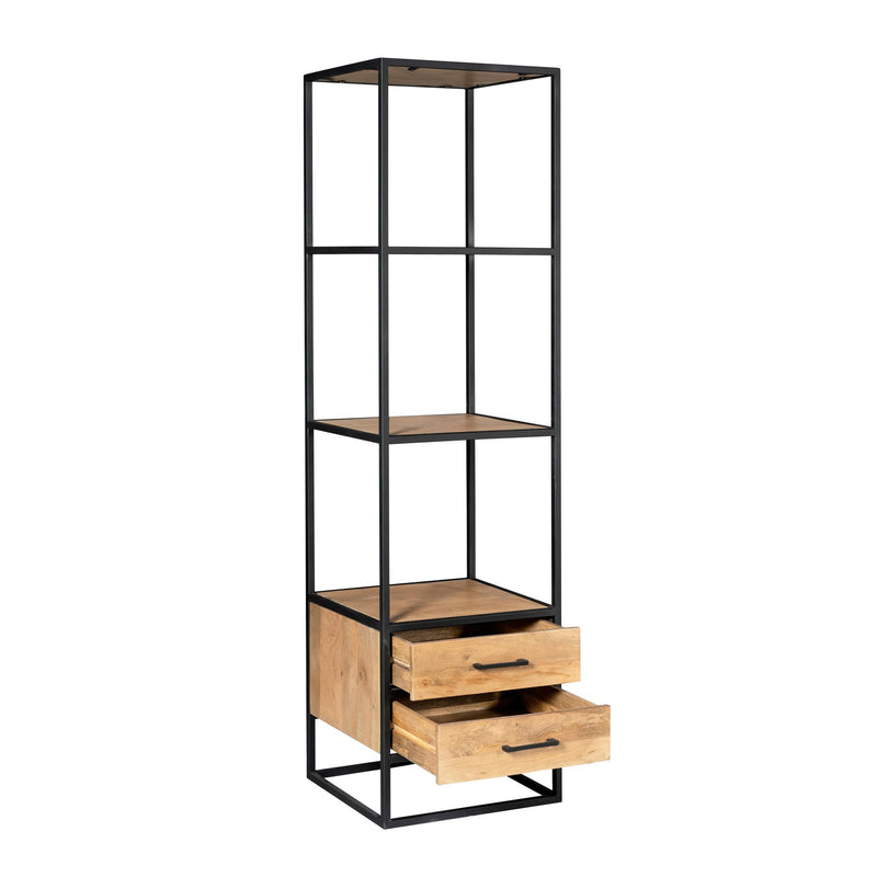 Boekenkast Dakota | 2 lades 55 cm