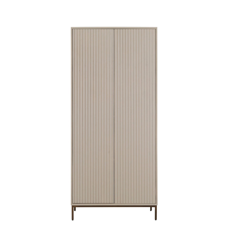 Kabinet Madison | 2 deuren | Zand Mangohout 90 cm