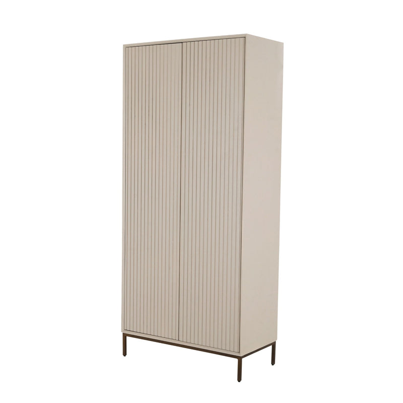 Kabinet Madison | 2 deuren | Zand Mangohout 90 cm