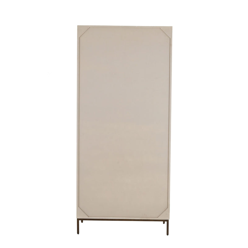 Kabinet Madison | 2 deuren | Zand Mangohout 90 cm