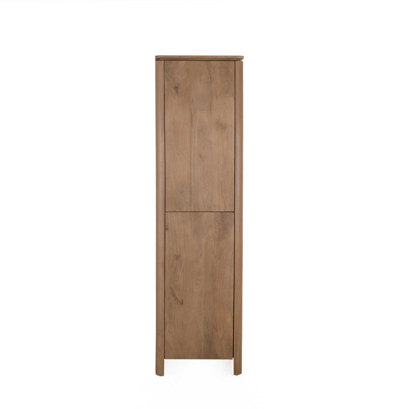 Kabinet kast Dallas Naturel | Mangohout | 2 deuren | Kabinetkast 55 cm