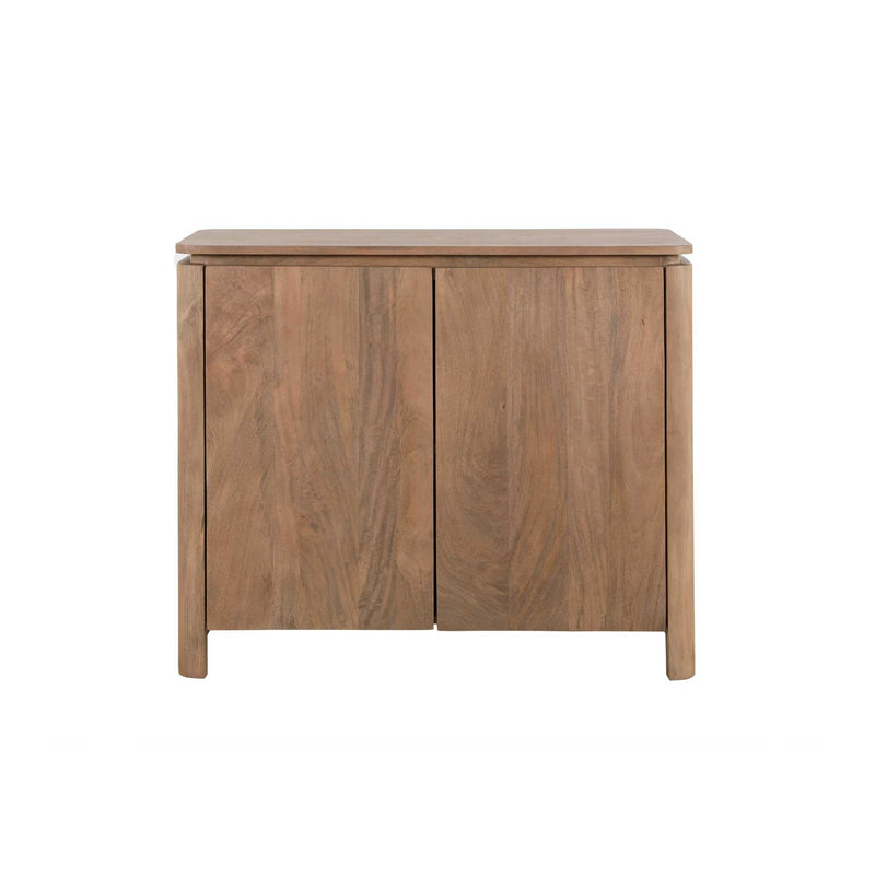 Dressoir Dallas | Mangohout | 2 deuren | Naturel 100 cm