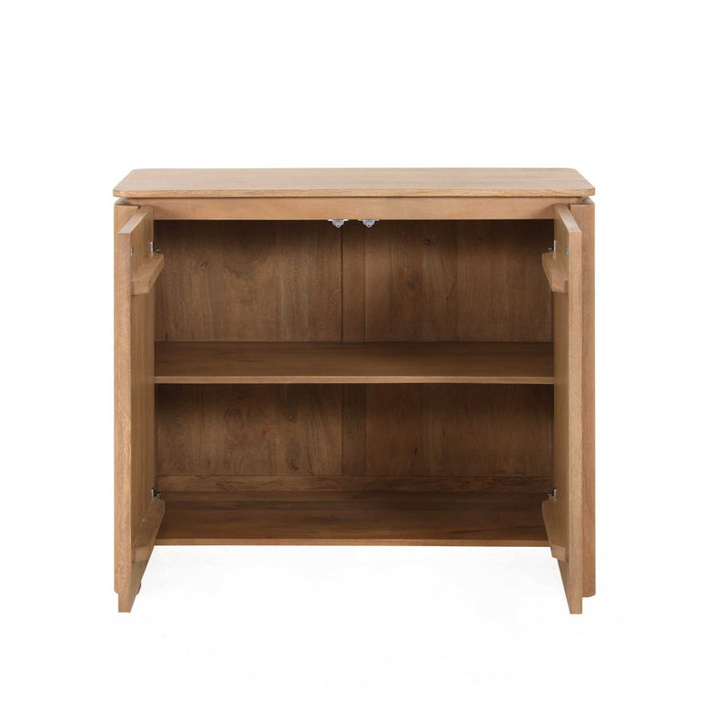 Dressoir Dallas | Mangohout | 2 deuren | Naturel 100 cm