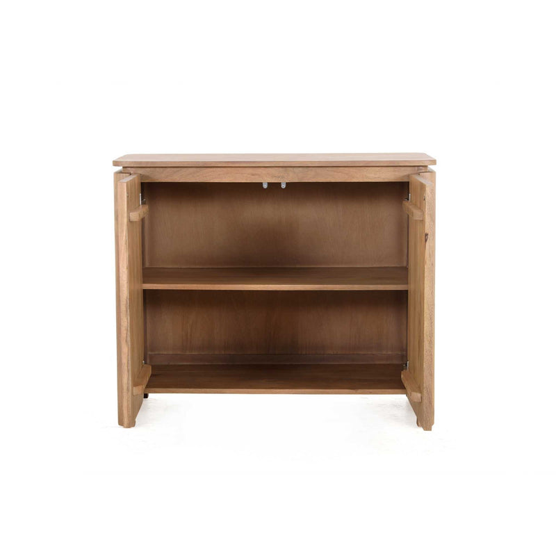 Dressoir Dallas | Mangohout | 2 deuren | Naturel 100 cm