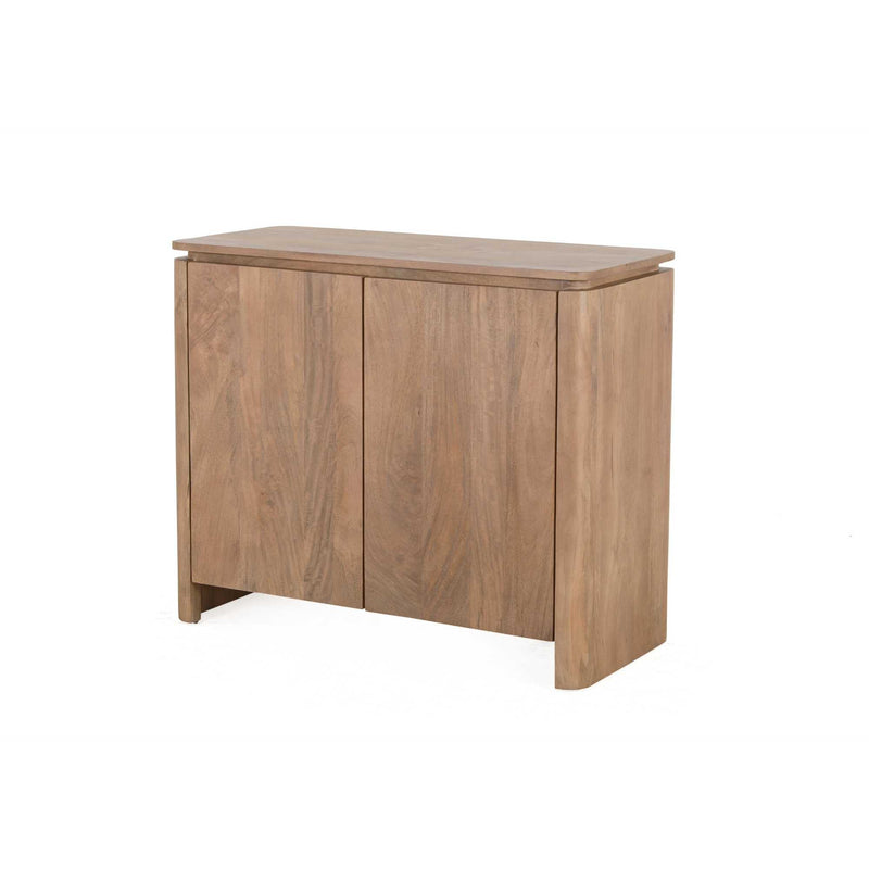 Dressoir Dallas | Mangohout | 2 deuren | Naturel 100 cm