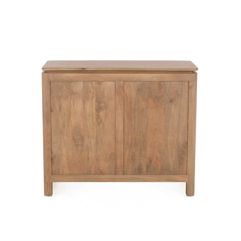 Dressoir Dallas | Mangohout | 2 deuren | Naturel 100 cm
