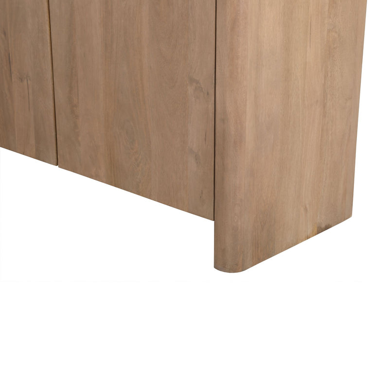 Dressoir Dallas | Mangohout | 4 deuren | Naturel 210 cm