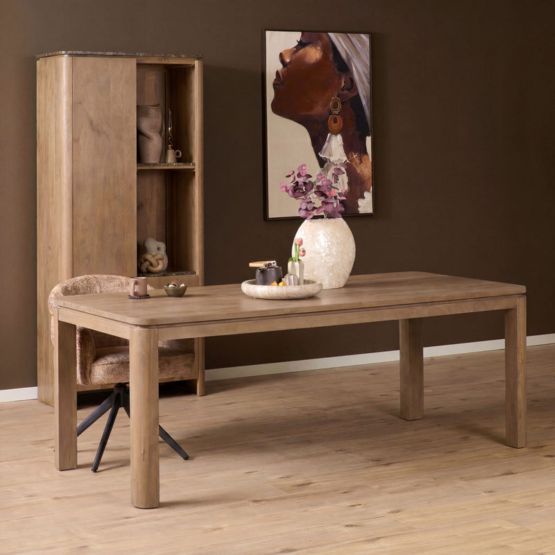 Eettafel Dallas | Mangohout | Naturel 240 cm