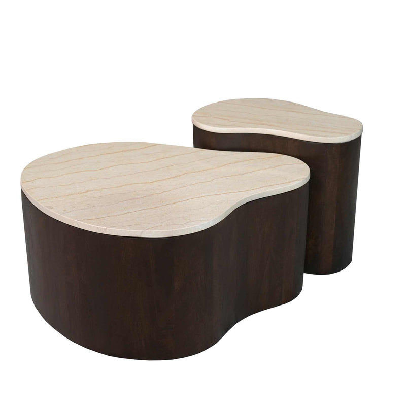 Salontafel Lovi | 50 cm Brown