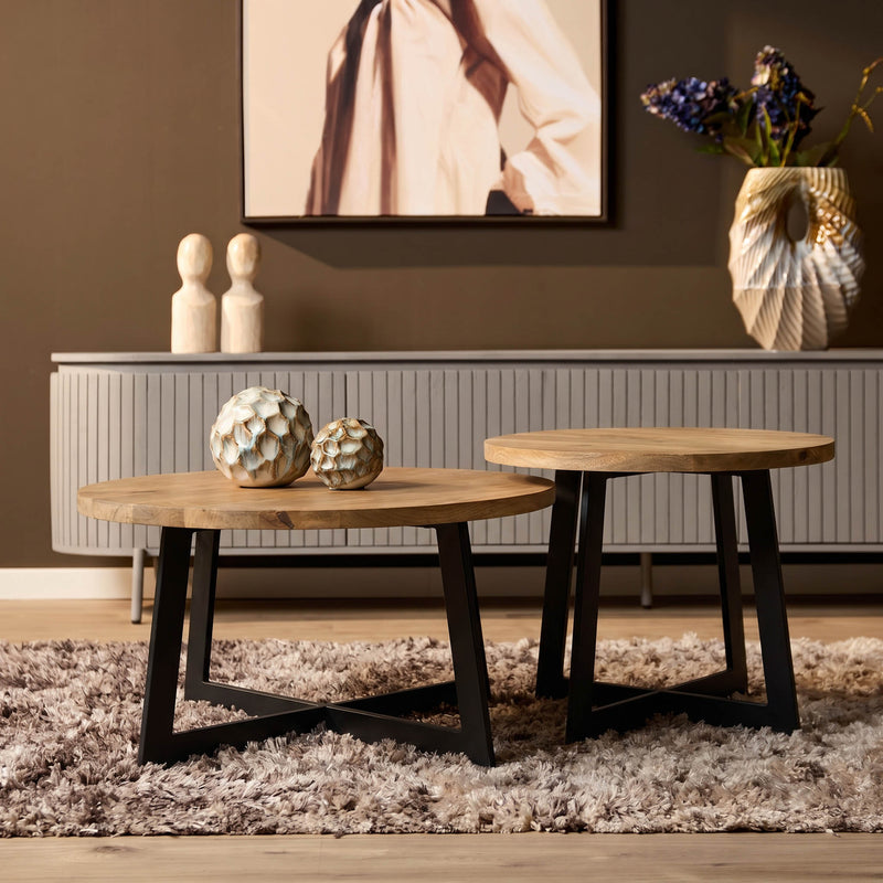 Salontafel Atlanta | 70 cm Set van 2