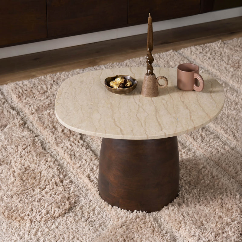 Organische Salontafel | Liv 80 cm
