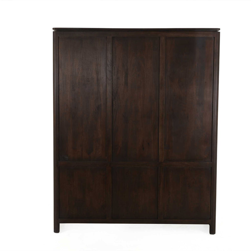 Vakkenkast Dallas Bruin | Mangohout | XL 160 cm