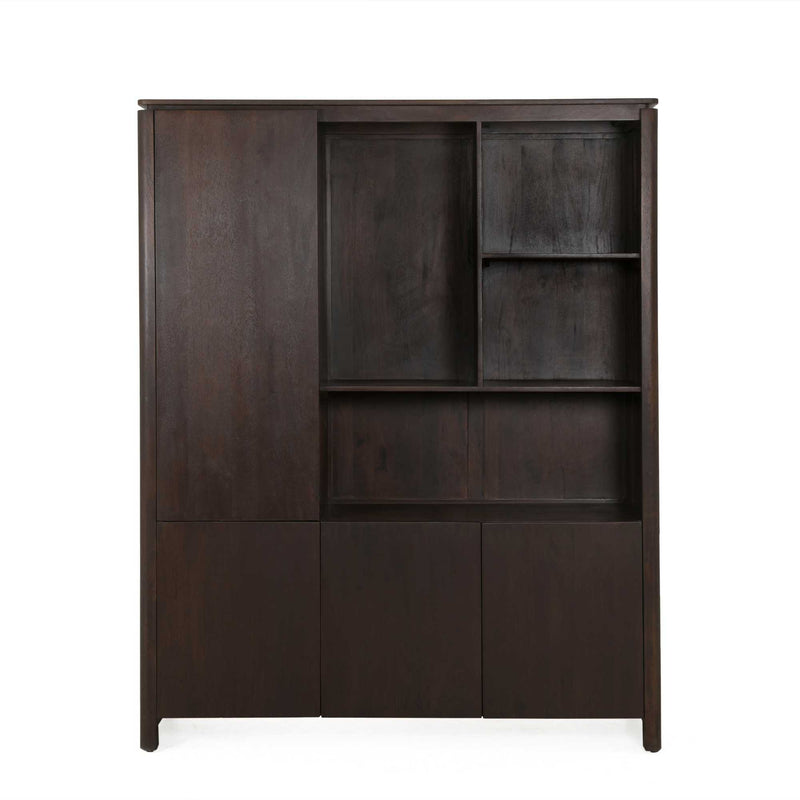 Vakkenkast Dallas Bruin | Mangohout | XL 160 cm