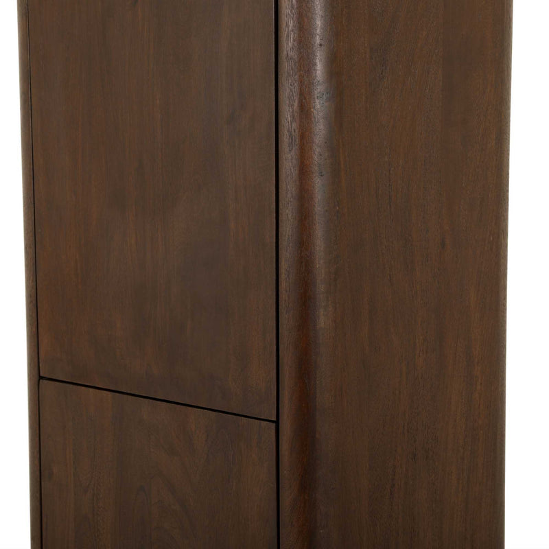 Kabinet kast | Mangohout | Kabinetkast Dallas Bruin 55 cm