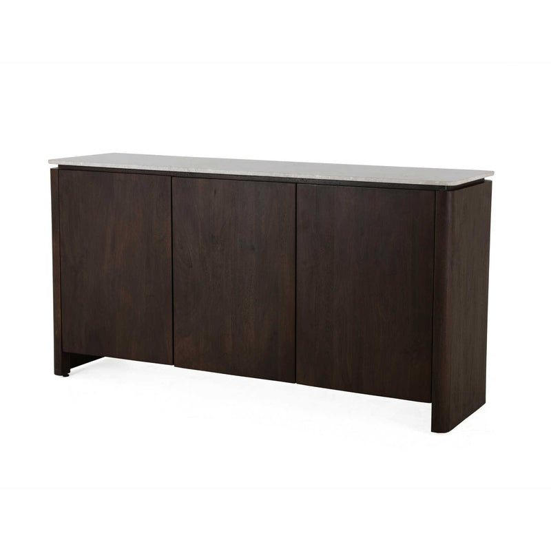 Dressoir Dallas | Mangohout | Bruin 165 cm