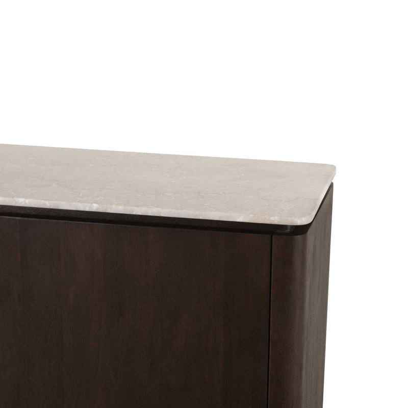 Dressoir Dallas | Mangohout | Bruin 165 cm