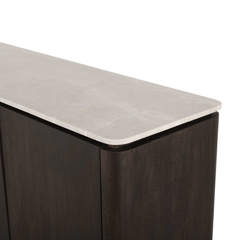 Dressoir Dallas | Mangohout | Bruin 210 cm
