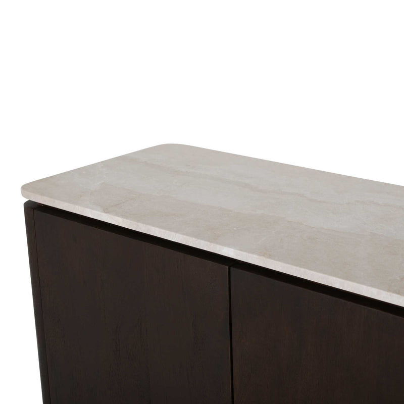 Dressoir Dallas | Mangohout | Bruin 210 cm