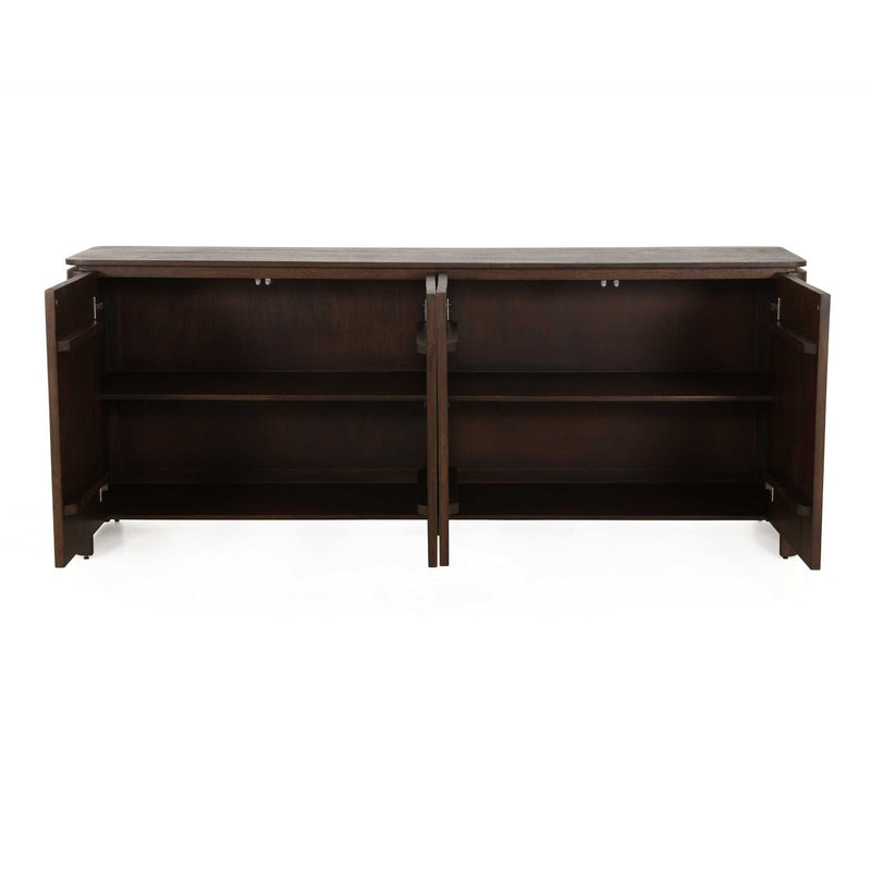 Dressoir Dallas | Mangohout | Bruin 210 cm
