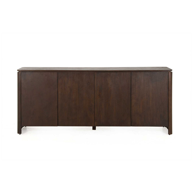 Dressoir Dallas | Mangohout | Bruin 210 cm