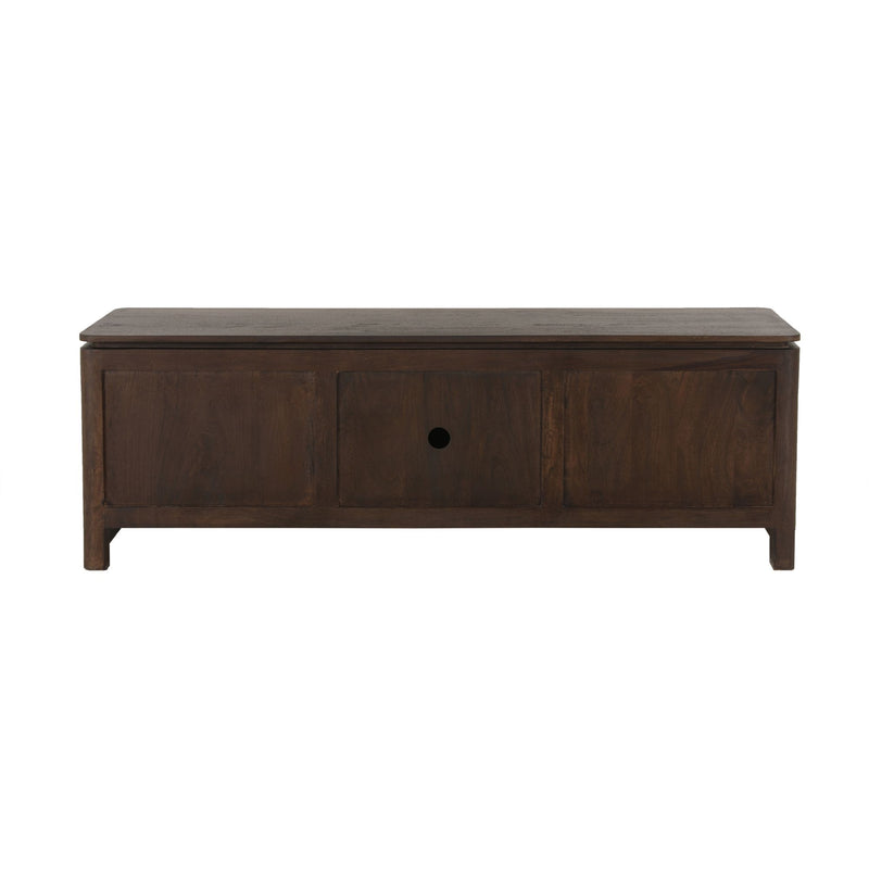 Tv meubel Dallas | Mangohout | Bruin 165 cm